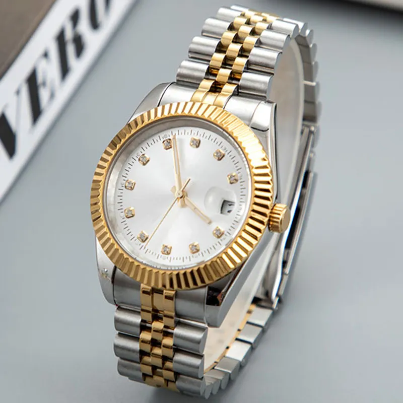 Zegarek designerski Women Datejust 41 mm męski zegarek Relojes Automatyczny ruch Lady Wristwatch Waterproof Waterproof Sapphire Montres Armbanduhr Dhgates Watch