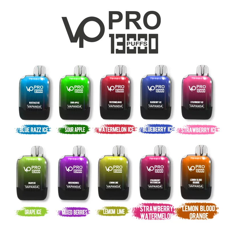 Cheap Wholesale vapanda vp pro 13000 puffs 12000 disposable vape box e  cigarette 650mah rechargeable battery 23ml prefilled puff 12k puffbar bang  box king bar 2% vaper