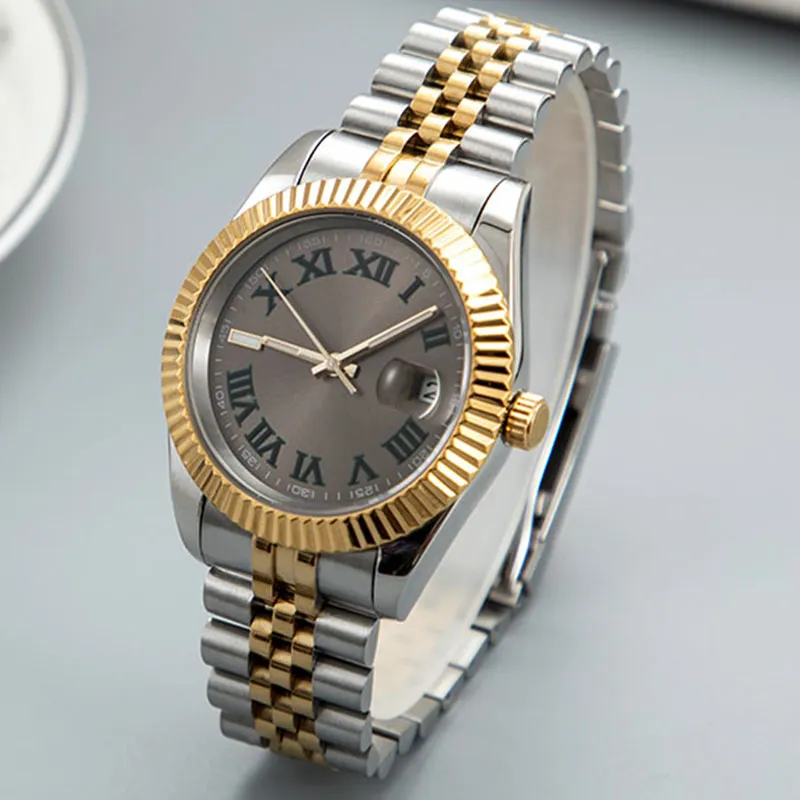 Gold plated, stainless steal, waterproof, analog. OLEVS Men main image 3