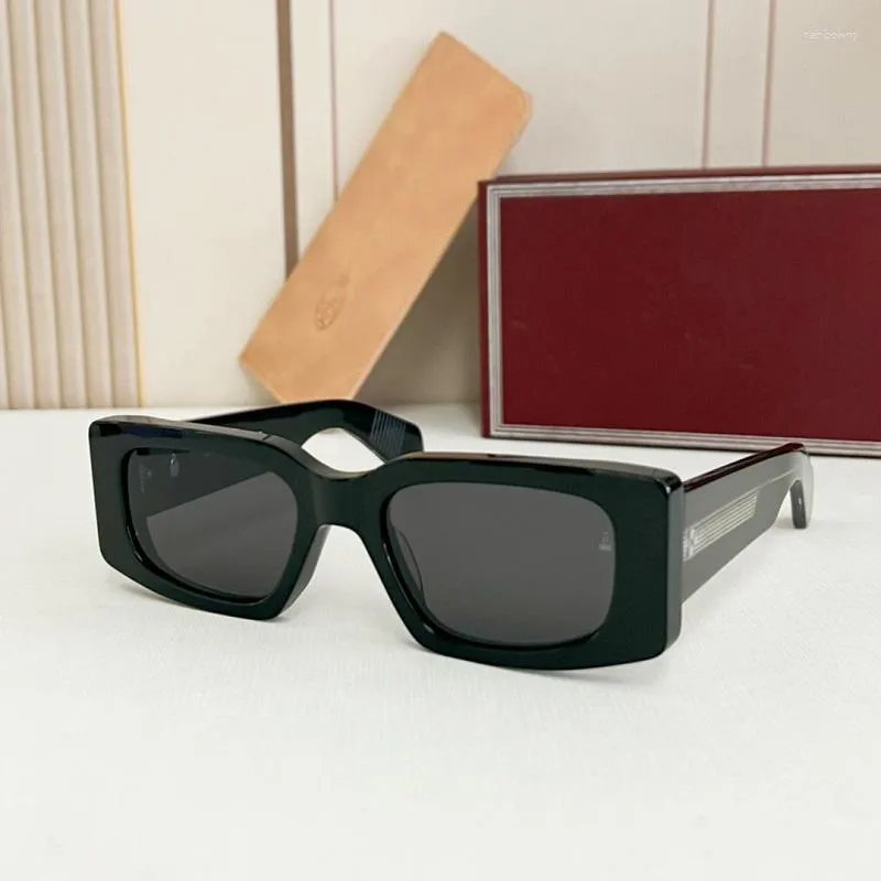 Okulary przeciwsłoneczne 10a ręcznie robione ocgar Fibre Cool Black Men's and Fashion Party Podróż HD Ymmascar