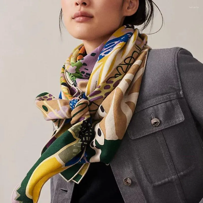 En Liberte Designer Cashmere Silk Scarf For Women Luxury Pashmina Pure Silk Shawls With Square And Rolled Hem Foulards 130CM From Herberta 16.68 DHgate.Com
