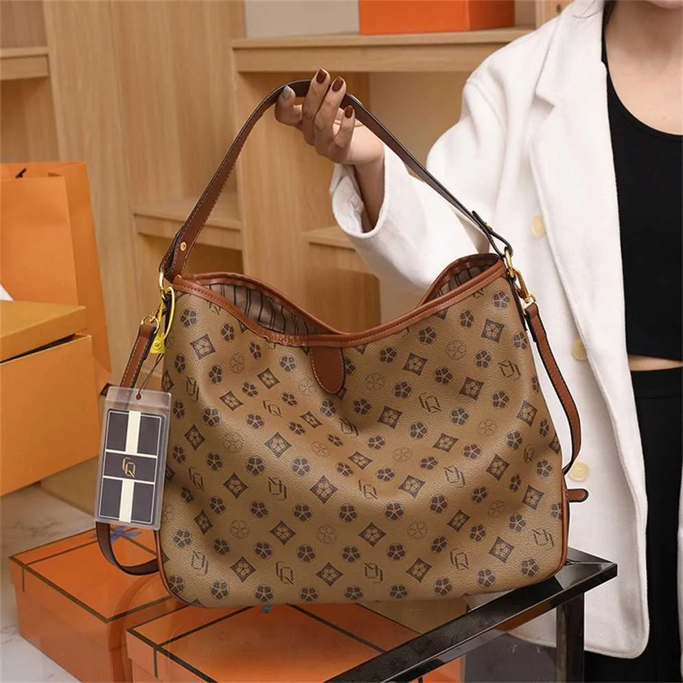 Neue Koreanische Version INS Schulter Große Kapazität Tote Mode Handtasche Pendler frauen Tasche modell 7569