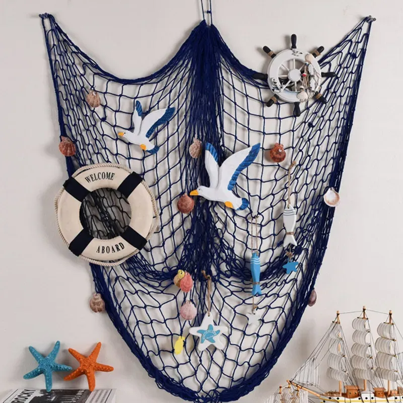 Little Mermaid Theme Party Fish Net Under The Sea Party Backdrop Hanging  Ornament Hawaiian Summer Birthday Party Home Decoration From Hmkjhome,  $8.72