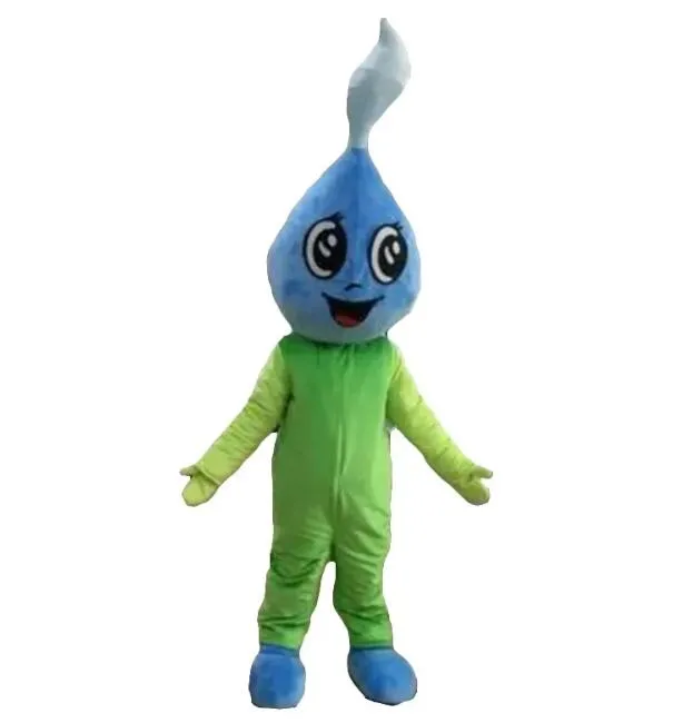 Costume de mascotte de goutte d'eau d'Halloween Personnage de thème de dessin animé de haute qualité Carnaval Festival Déguisement Noël Taille adulte Fête d'anniversaire Tenue d'extérieur