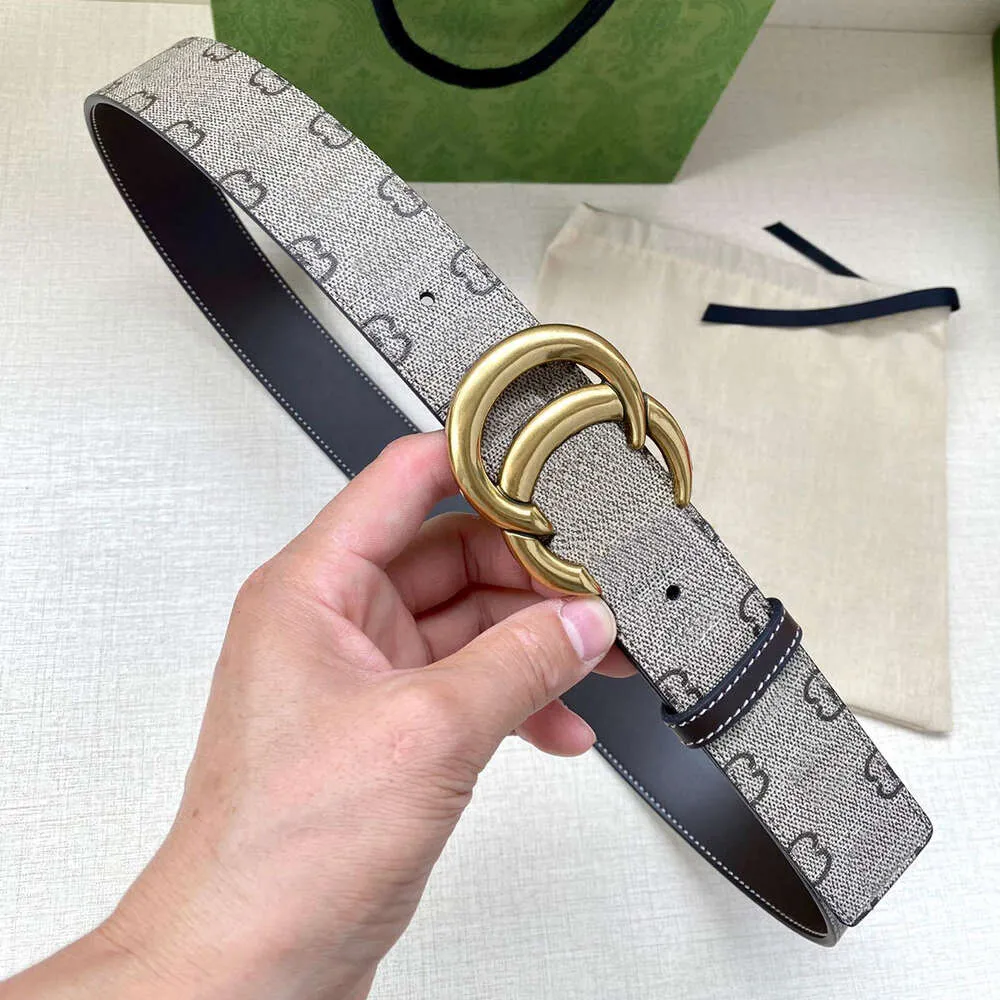 Cintura In Pelle Unisex Con Fibbia Lettera - Design Lusso, Vestibilit&agrave; Regolabile, Per Jeans E Vita, Colore Naturale