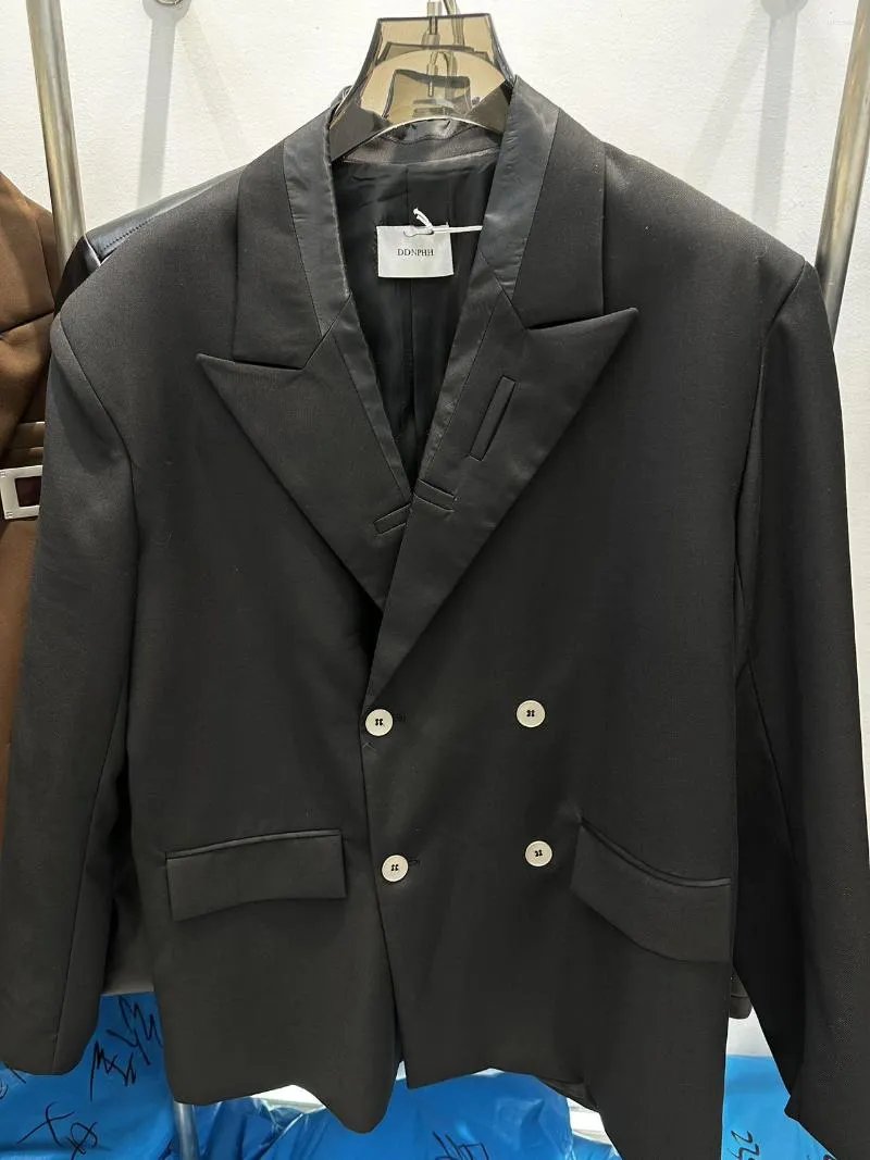 Męskie garnitury TD9010 Modne kurtki 2023 Runway Półprzewodnikowy Jacquard Mesh Chinese-Up Summer Loose Suit