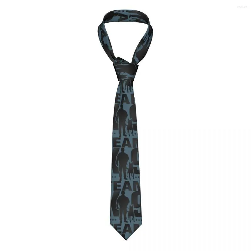 Bow Ties K9 Team Unit Malinois krawat 8 cm szerokości belgijskiej szyi psa na męskie codzienne noszenie akcesoria ślubne Cravat