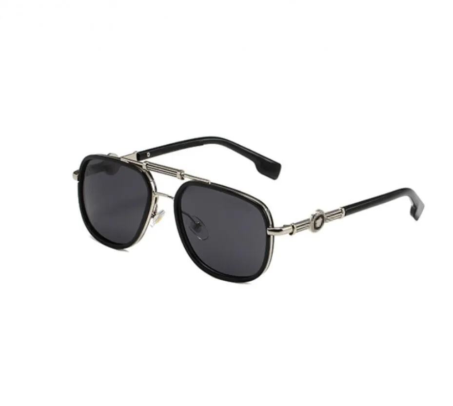 Designer -Sonnenbrillen für Frauen Männer Original Brille Outdoor Shades Mode Luxus PC Rahmen Fashion Classic Lady Mirrors für Frauen und Männer 0909