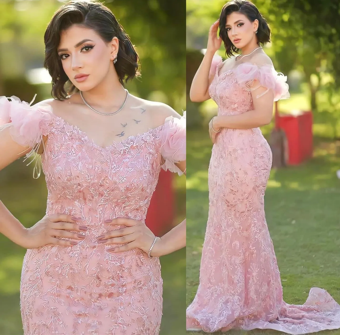 2023 Oct Aso Ebi Arabic Pink Mermaid Mother Of Bride Dresses Sweetheart Evening Prom Formal Party Birthday Celebrity Mother Of Groom Gowns Dress ZJ32