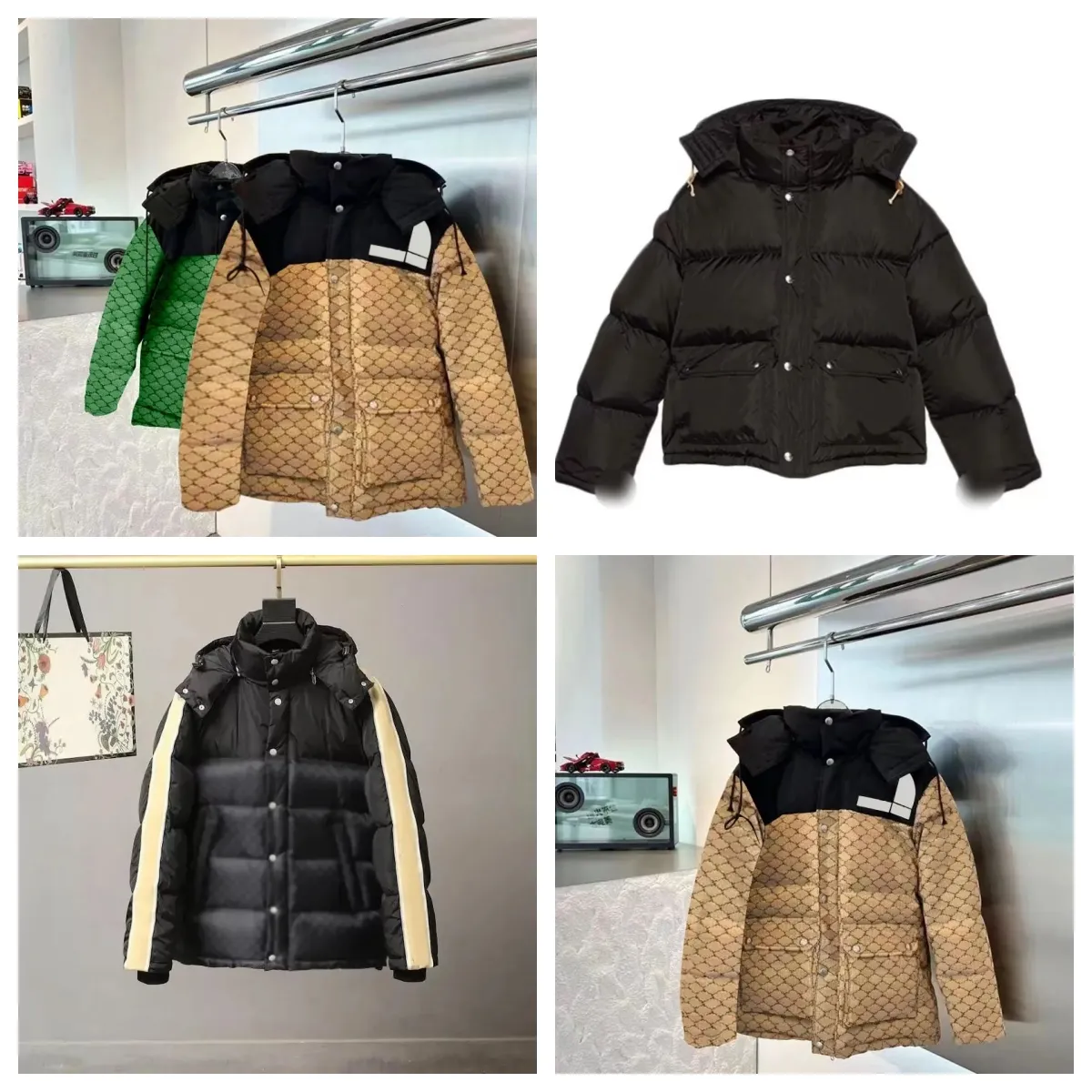 Herren-Designermäntel, Herren-Winterjacke, Monclair-Jackenparkas, Herren-Pufferjacken, Daunenmantel, Stehkragen, Luxusjacke aus Baumwolle, Windschutzjacke, Größe M-3XL, L6