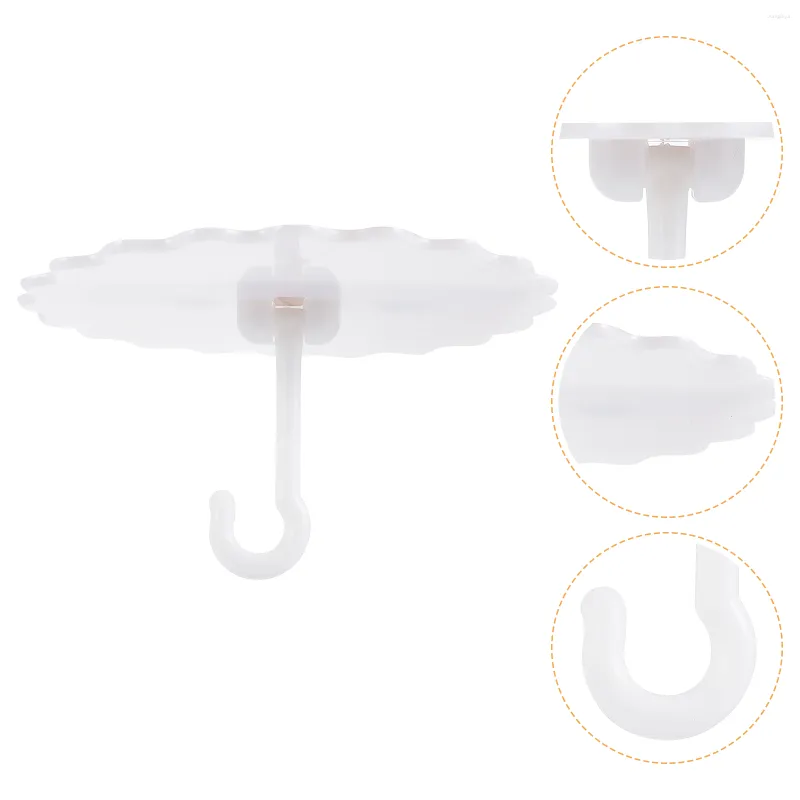 Hooks Dome Mosquito Net Hook Plastic Tak Sticky Bed Canopy Hanger Sug Cup