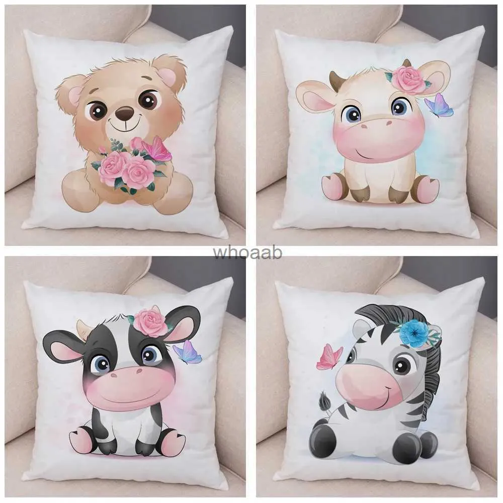 Childrens animal cushions top