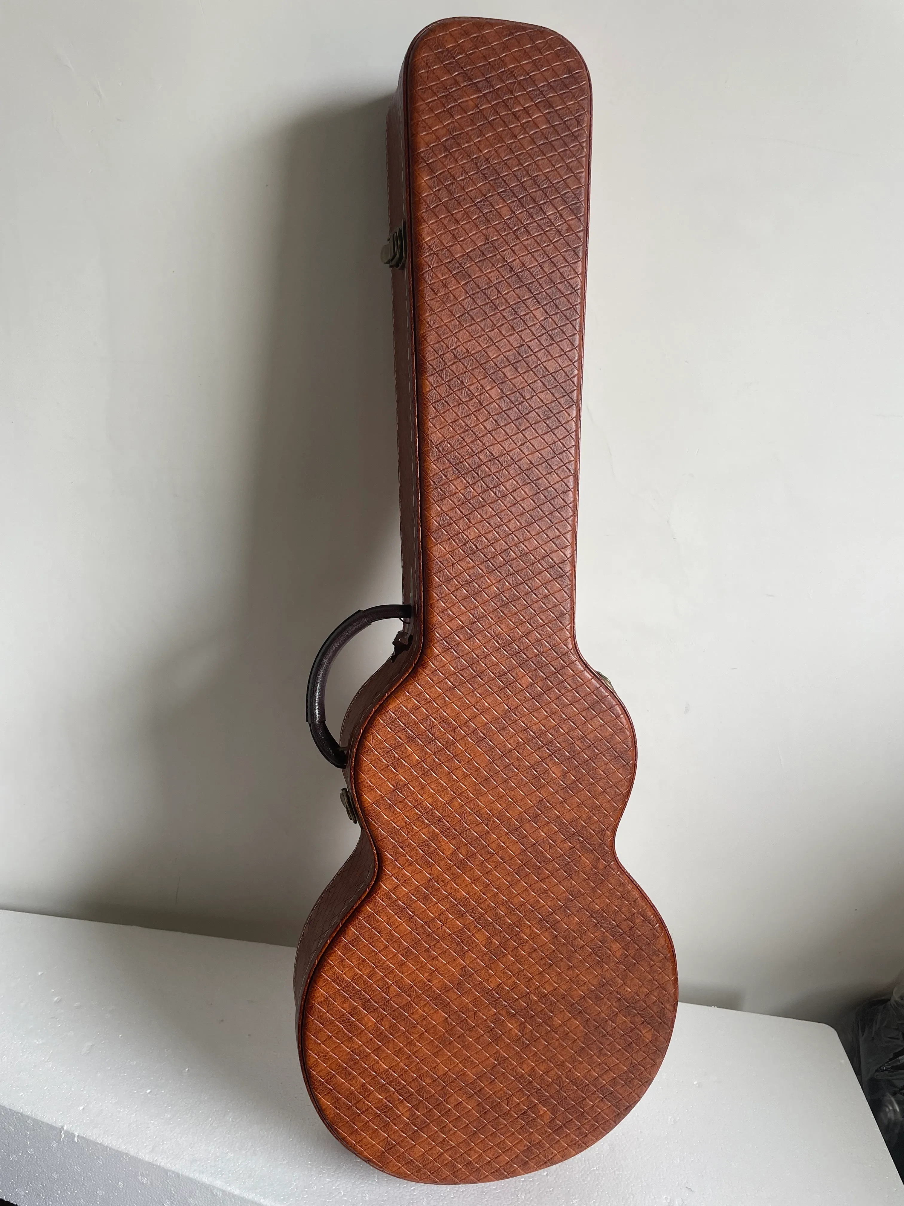 Electric Guitar Case Hardshell Durable Protective Cover for LP Style Guitars Material Color