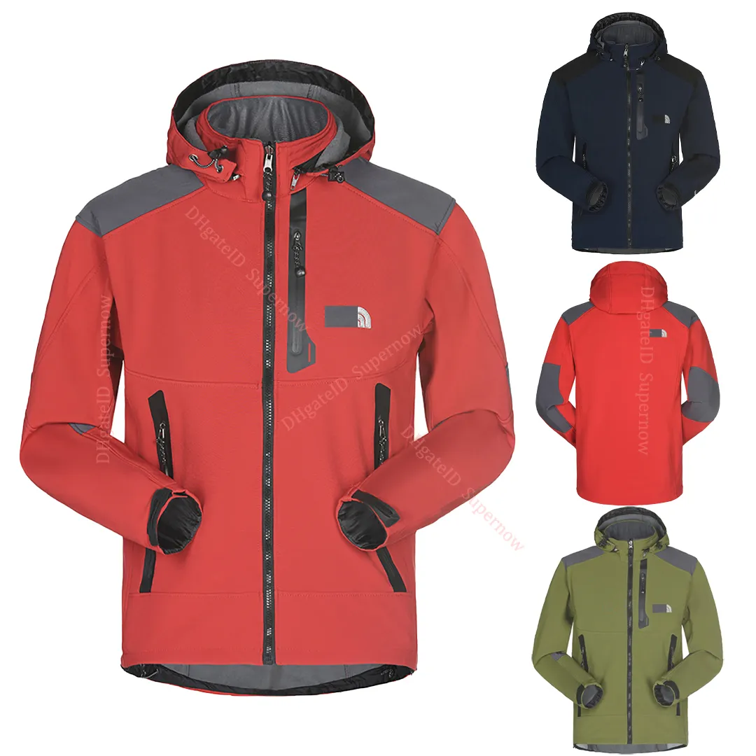 Top Men Designer Northern Giacca soft shell impermeabile e traspirante Uomo Outdoor Cappotti sportivi da donna Sci Escursionismo Giacca invernale antivento Outwear