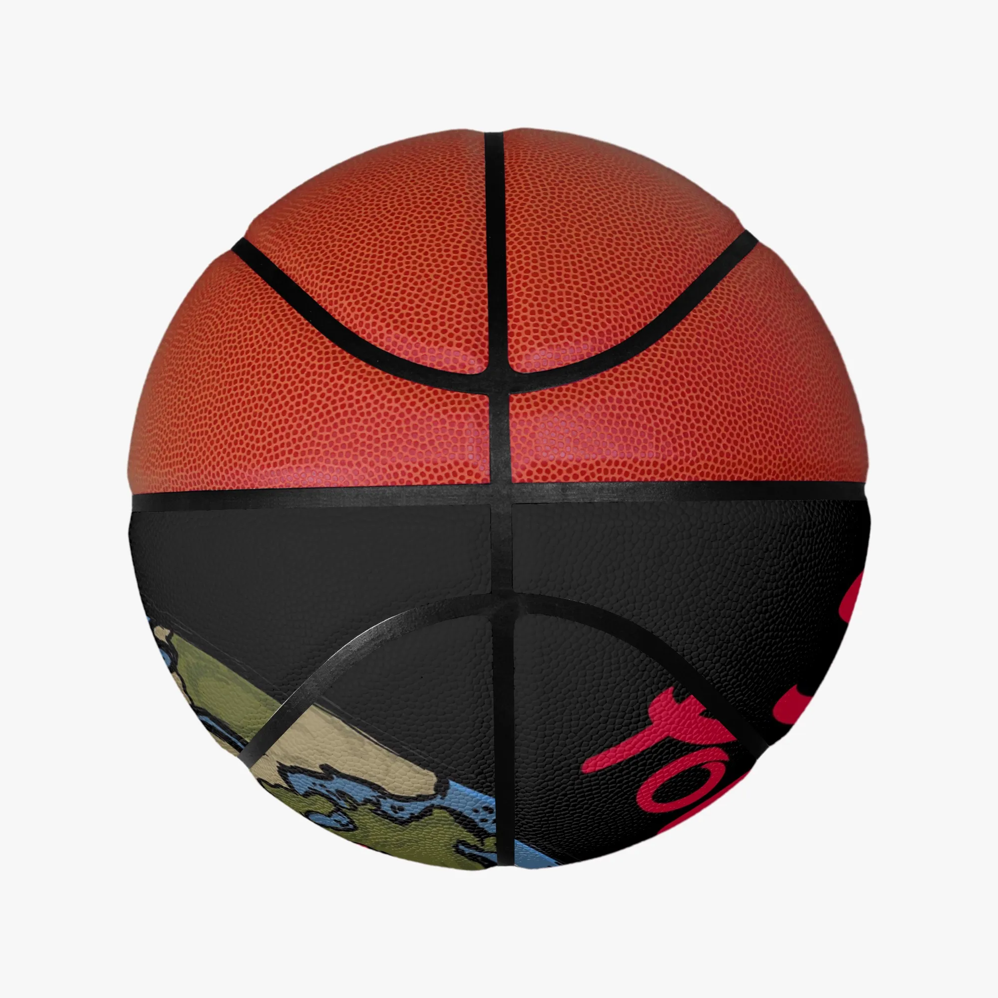 custom Basketball diy Basketball outdoor men women sports Basketball game team training equipment Factory direct sales ST2-19