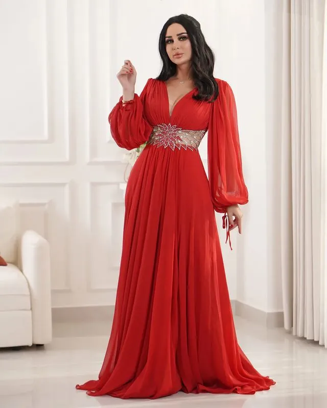 2023 Oct Aso Ebi Arabic Red Mother Of Bride Dresses Beaded Crystals Evening Prom Formal Party Birthday Celebrity Mother Of Groom Gowns Dress ZJ344