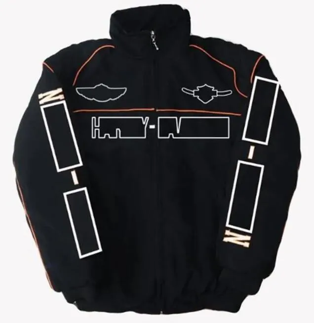 Veste de course F1 Formule 1, vêtements d'équipe d'automne et d'hiver en coton entièrement brodés, ventes ponctuelles bm3