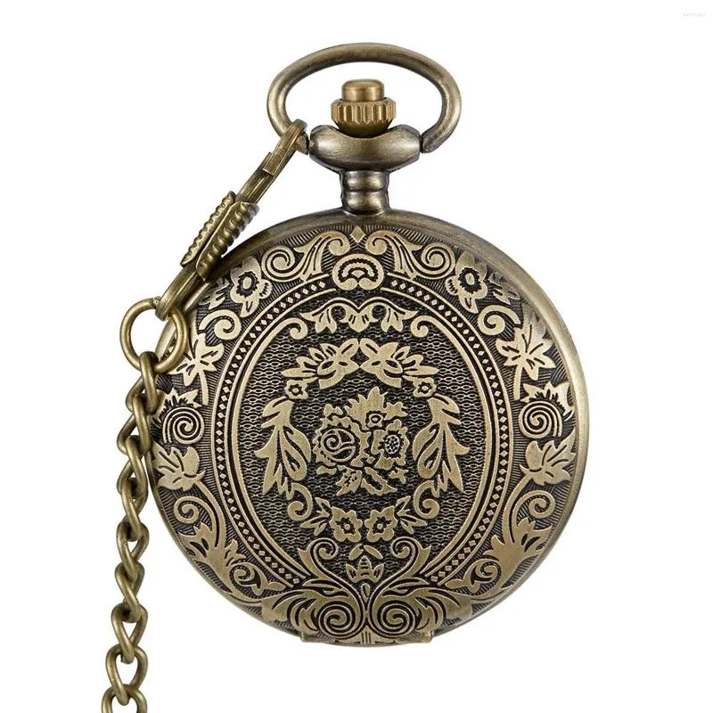 Pocket Watches Antique Vintage Numerals Scale Gift For Year Valentine's Day