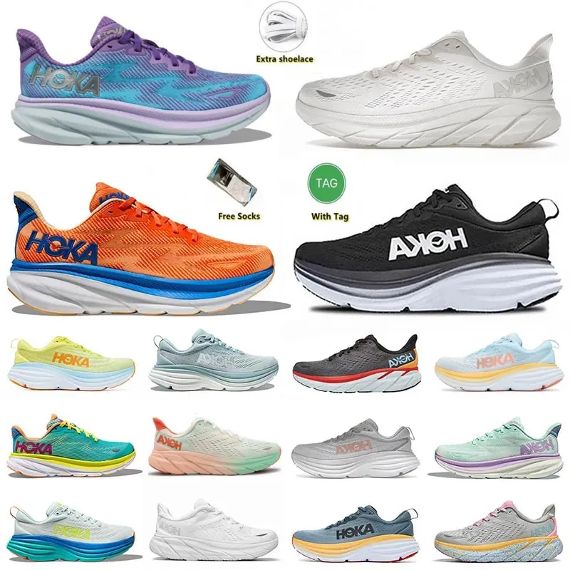 Hoka Bondi 8 Running Shoes Platform Sneakers For Men And Women: Free ...