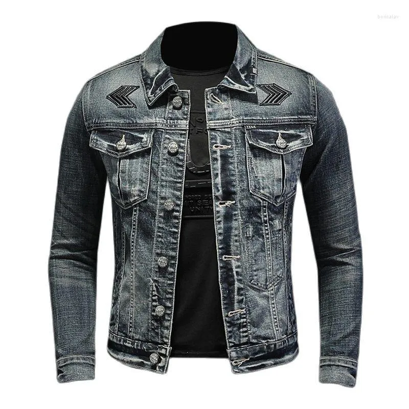 Vestes pour hommes 2023 Arrivée de haute qualité Casual Denim Hommes Plus-Taille M-4XL H0622