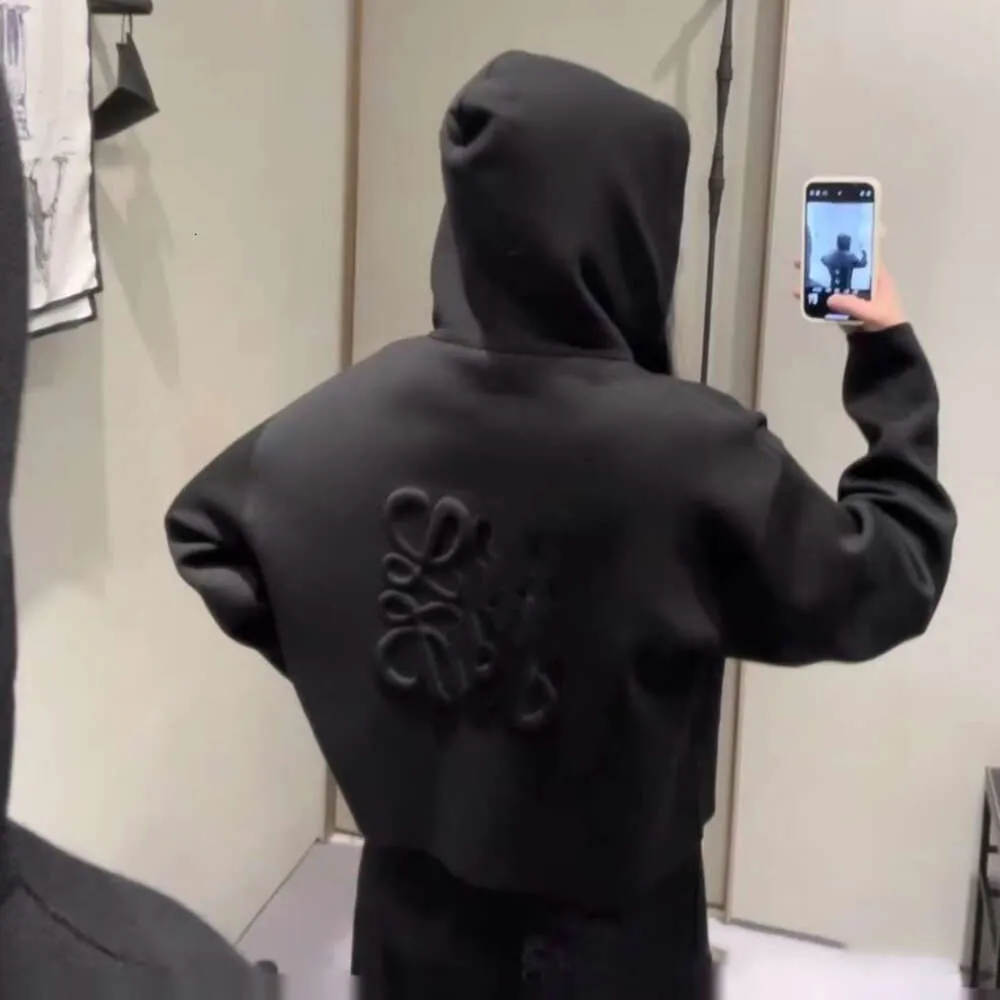 Vinterkvinnor tröja designer hoodies kvinnor zip huvtröja knitkläder exklusiv mode lösa långärmad stickad kofta kappa