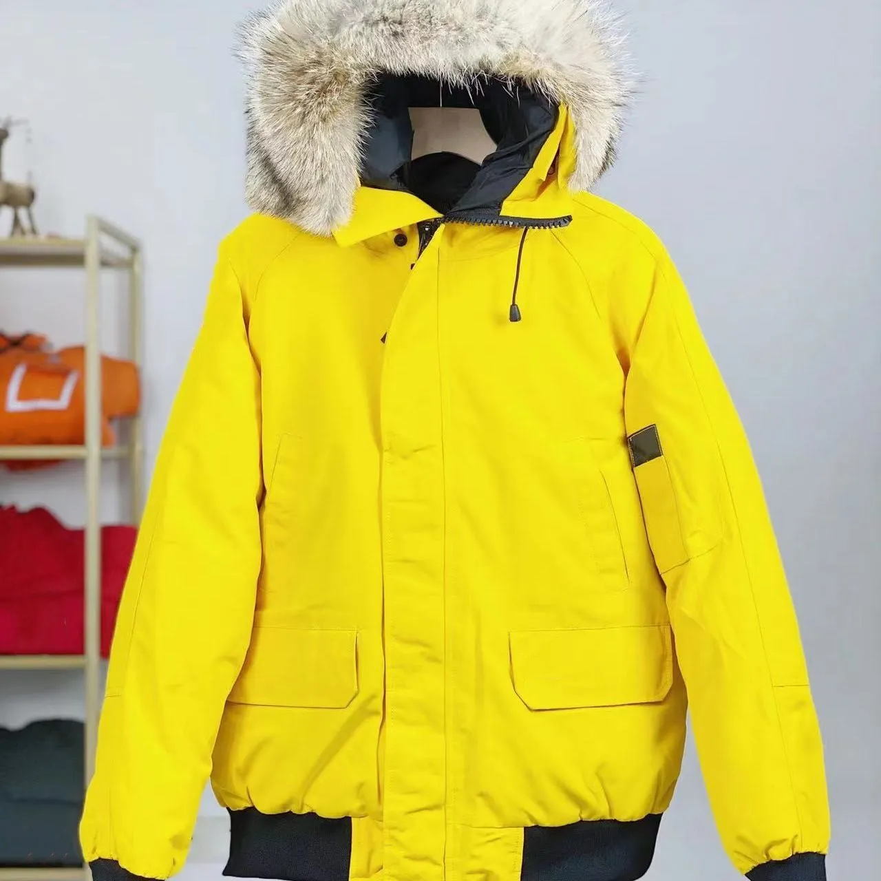 Yellow canada deals goose bomber