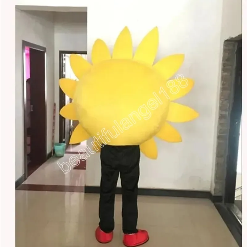 Top Quality Cartoon Halloween Sunglasses Sun Mascot Costume For