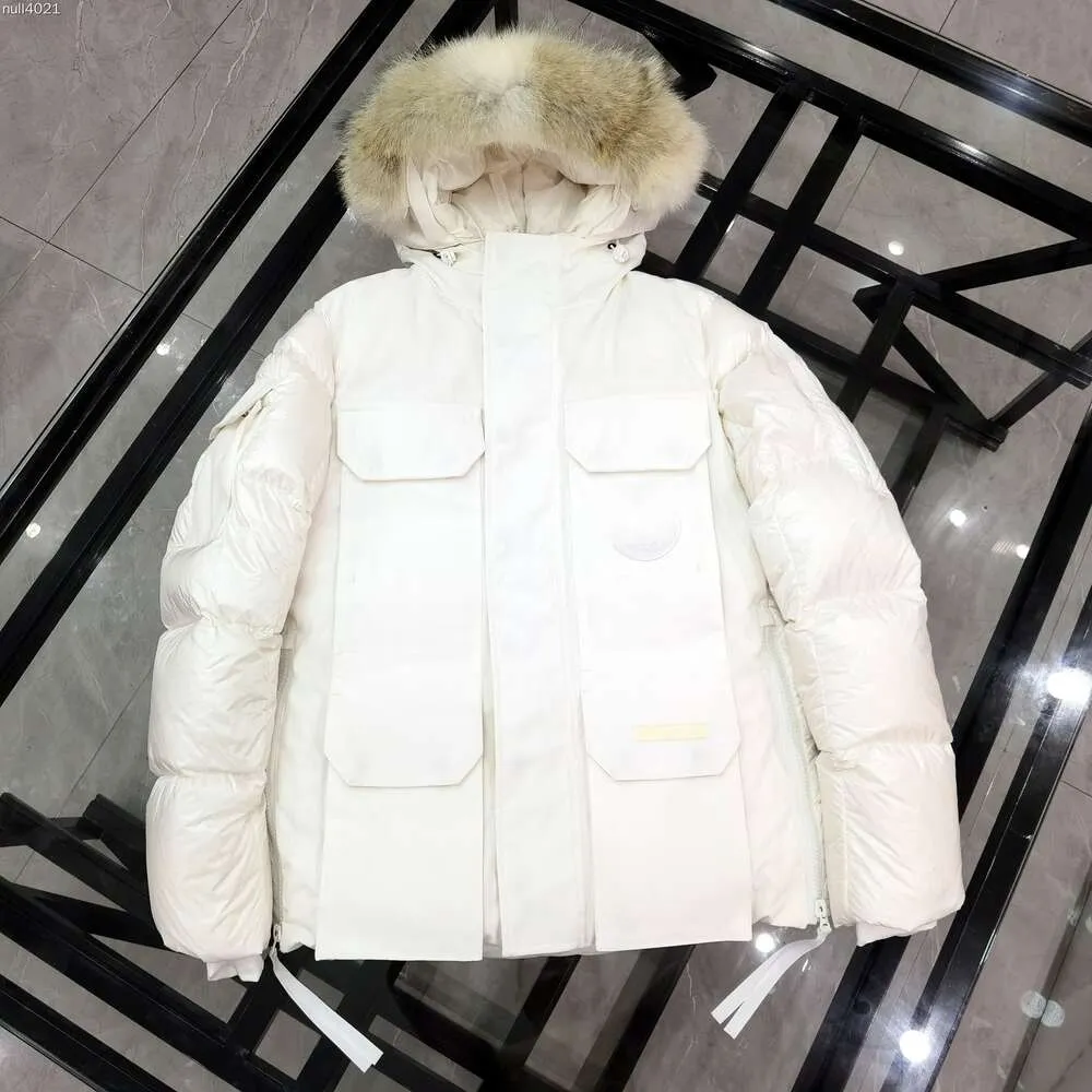 2023SS Herren Damen Mode Daunenjacke KANADA Winter Baumwolle Herren Pufferjacken Parkas mit Buchstabenstickerei Outdoor Jacken Gesichtsmantel Streetwear Warme Kleidung