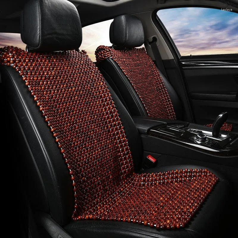Wooden Beads Car Seat Covers Rosewood Sofa Cushion Office Chair Summer Mat Solid Wood Fragrance Eco Friendly