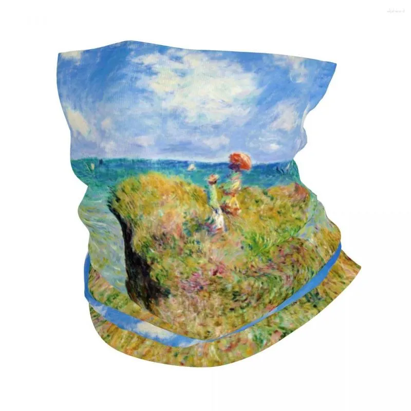 Bandanas Claude Monet malowanie bandana zimowa szyja cieplejsza wiatroodporna opakowanie twarzy szalik do gaitera