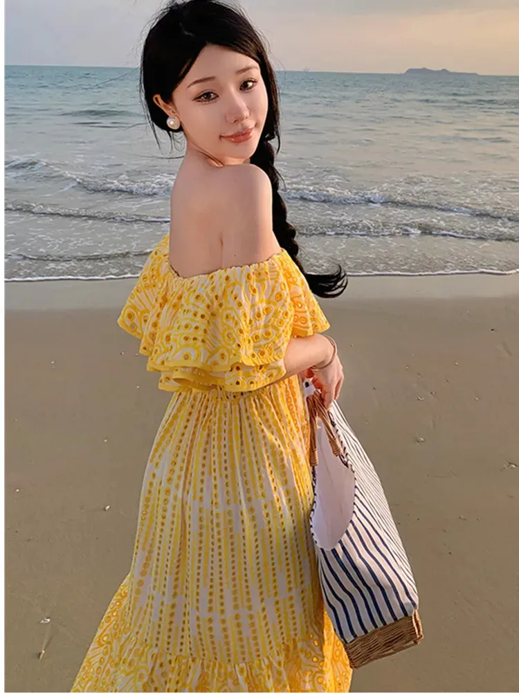 chinese dress ladies Women's Summer Casual Tiered A-Line Dress main image 0