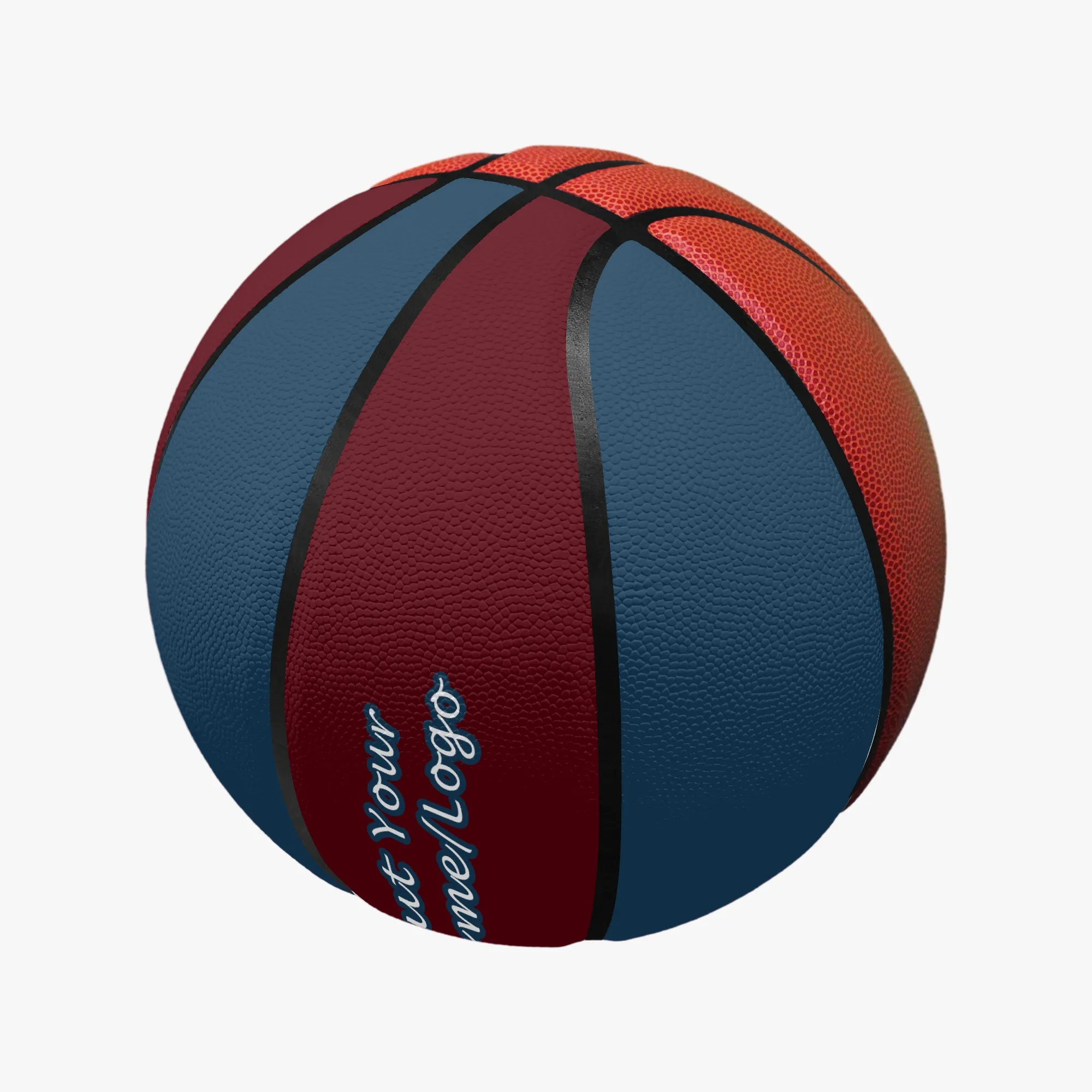 Basquete personalizado diy basquete masculino feminino esportes ao ar livre jogo de basquete equipe preto azul roxo equipamento de treinamento vendas diretas da fábrica ST2-44