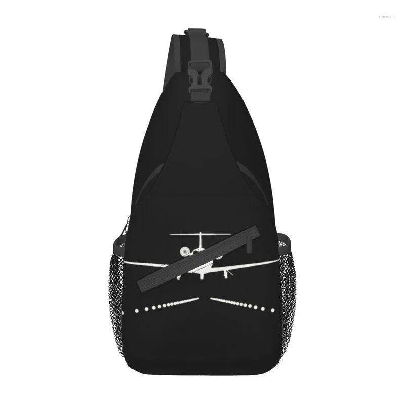 Rugzak Pilot Aviation Sling Borst Crossbody Tas Heren Casual schouder voor wandelen