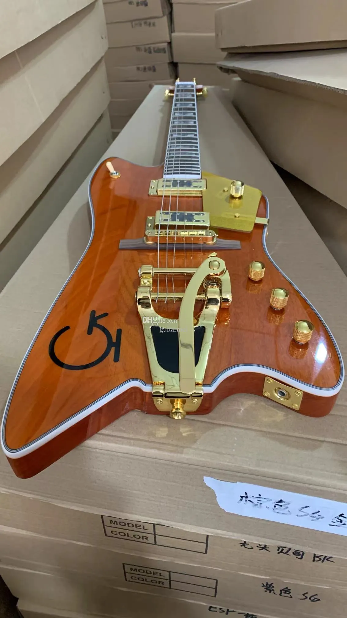 Chinese Factory Makes High End Custom 6 String Electric Guitars