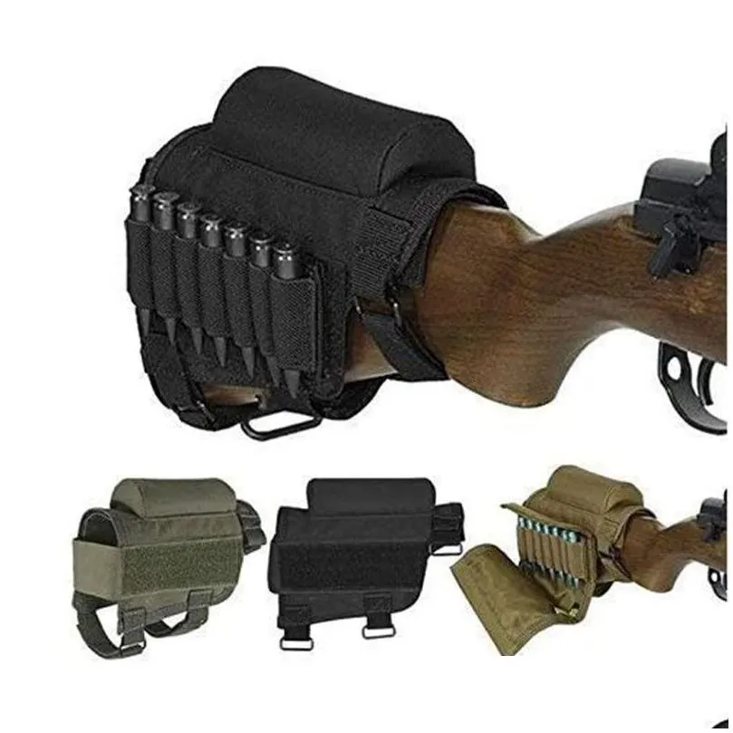 Lanternas Tochas Ao Ar Livre Suporte Tático Bolsa Acessório 98K Cs Ventilador Militar Twoinone Portátil Gun Butt 230411 Drop Delivery S Dhakk