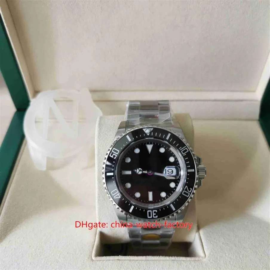 Super kwaliteit herenhorloge 43 mm 126600 Red Sea-Dweller LumiNova horloges Keramisch 904L staal Waterdicht CAL 3235 uurwerk Mechanisch A210c