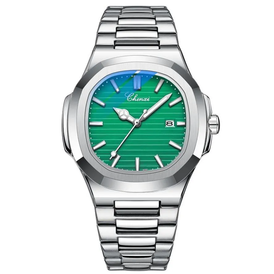 Новые часы, мужские лучшие бренды, роскошные спортивные кварцевые мужские часы, полностью стальные водонепроницаемые светящиеся наручные часы Relogio Masculino242f