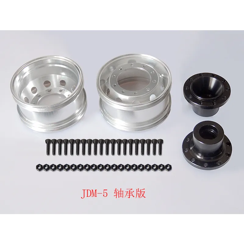 Jdm1: 14 Trailer Hub Metalen Wiel Drum Trailer Hub Voor Breed Wiel Voor Tamiya Rc Truck Trailer Kipper Voor Scania man Actros