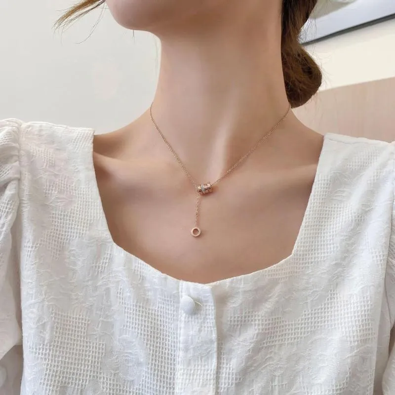 Chaînes bâton pendentif collier pour femmes perle clavicule feuilles longue chaîne mode bijoux déclaration fille cadeau