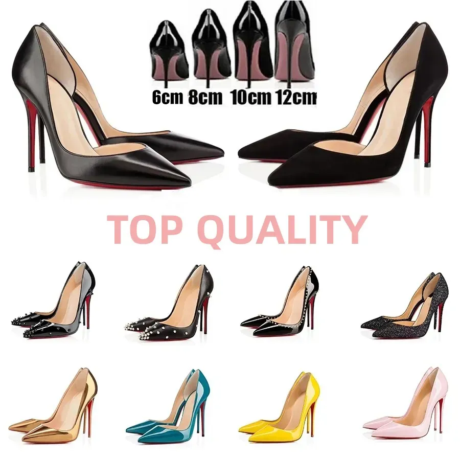 custom shoes Classic Designer Women High heels Women Dress Shoes Luxury High Heels 6CM 8cm 10cm 12cm Premium soles Round pointed sole Wedding Party Sneakers