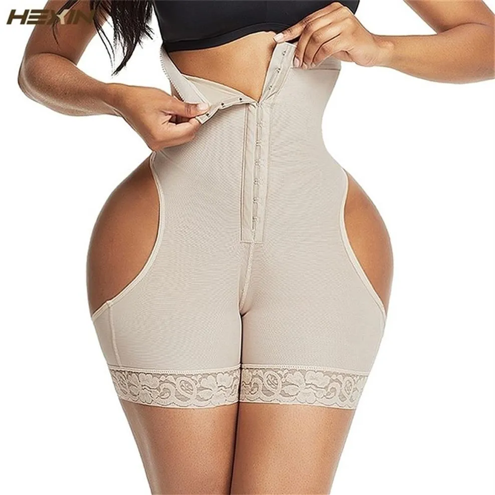 Heksin Yüksek Bel Butt Kaldırıcı Karın Kontrol Panties Ganimet Asansör Çekme İç Çamaşır Şakacı Egzersiz Bel Eğitmeni Korse Shapewear Y200259i