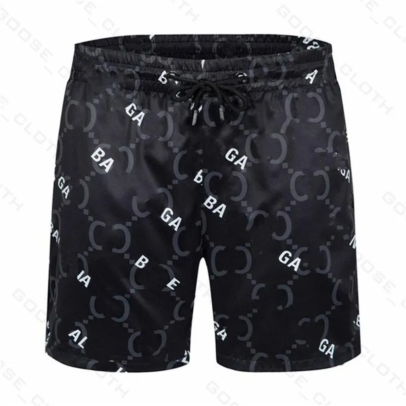 Shorts de bain Designers Pantalons Shorts Mode d'été Streetwears Vêtements Séchage rapide Maillots de bain Impression Board Beach Man S Short228a