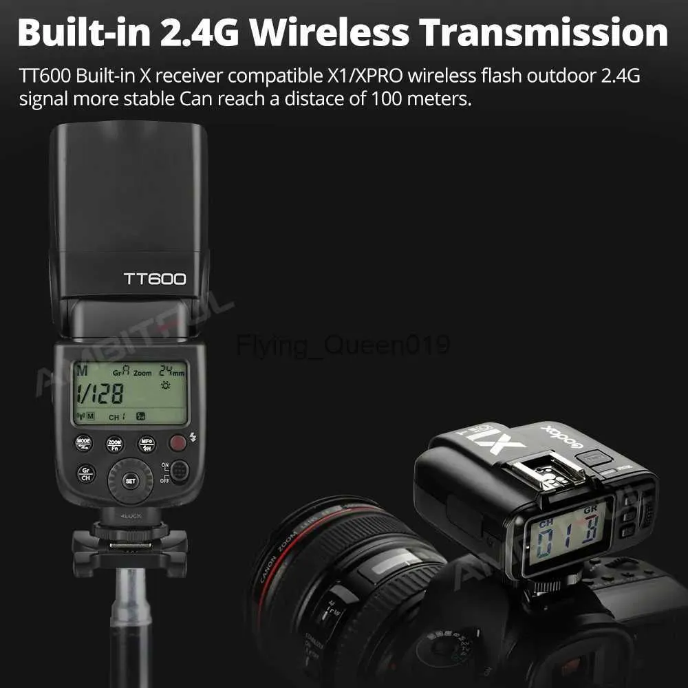 Flash Heads Godox TT600 2.4G Wireless X System GN60 Master/Slave Camera  Flash Speedlite For Pentax Olympus Fuji Lumix YQ231003 From  Flying_queen019, $74.97