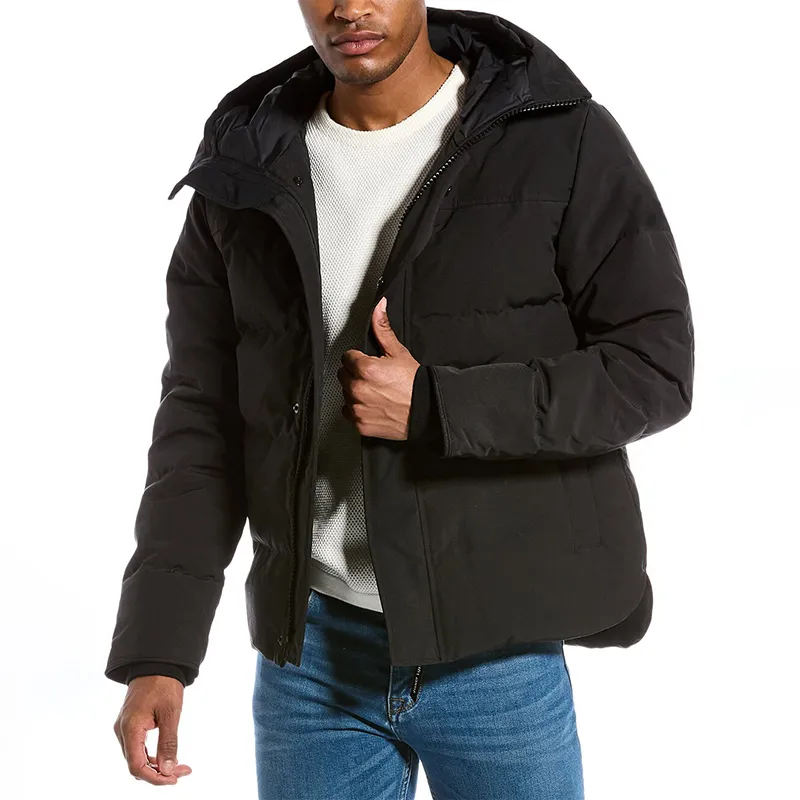 Populaire hiver maison vêtements polyvalent extérieur hommes doudoune Black Label Designer veste de luxe Puffers vestes Hommes canadiens Hommes Parkers 7A qualité