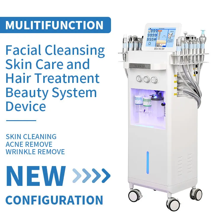 Nouvelle technologie de microdermabrasion à haute fréquence, machine professionnelle de radiofréquence faciale pour les soins de la peau, raffermissement de la peau, salon de beauté