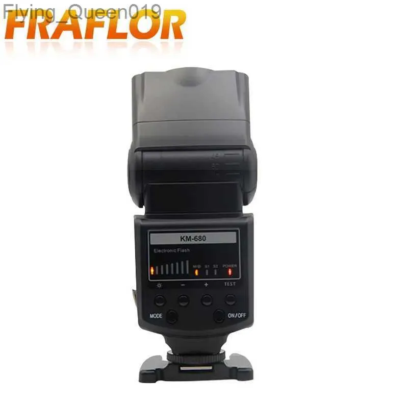 Têtes de flash Rotation à 270 degrés LCD Flash Speedlite Mode d'éclairage M/S1/S2 pour griffe standard pour température de couleur 5800K YQ231004