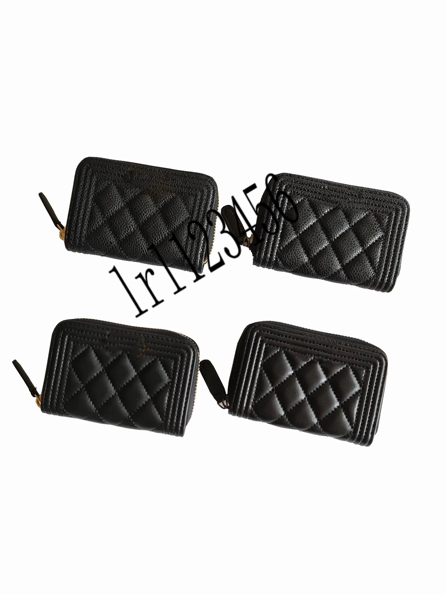 Nya klassiska designerväskor plånboksdragare Purses -kort och mynt av högsta kvalitet Kvinnor plånböcker Purväskekort Holder Coin Purse Clutch Bag Free Ship A84433