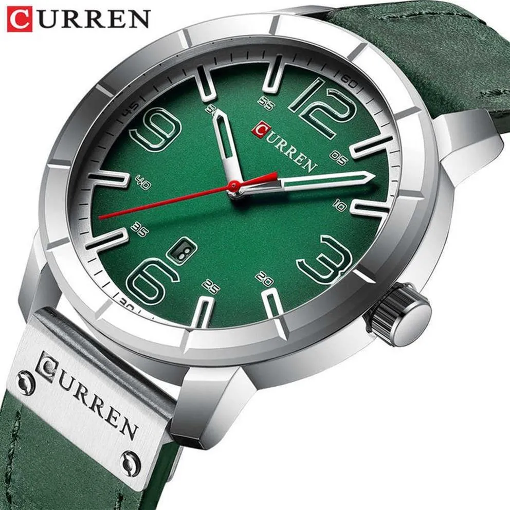 New 2019 Quartz Wrist Watch Men Watches Curren Top Brand Luxury Leather Wristwatch for Male Clock Relogio Masculino Men Hodinky Q02190