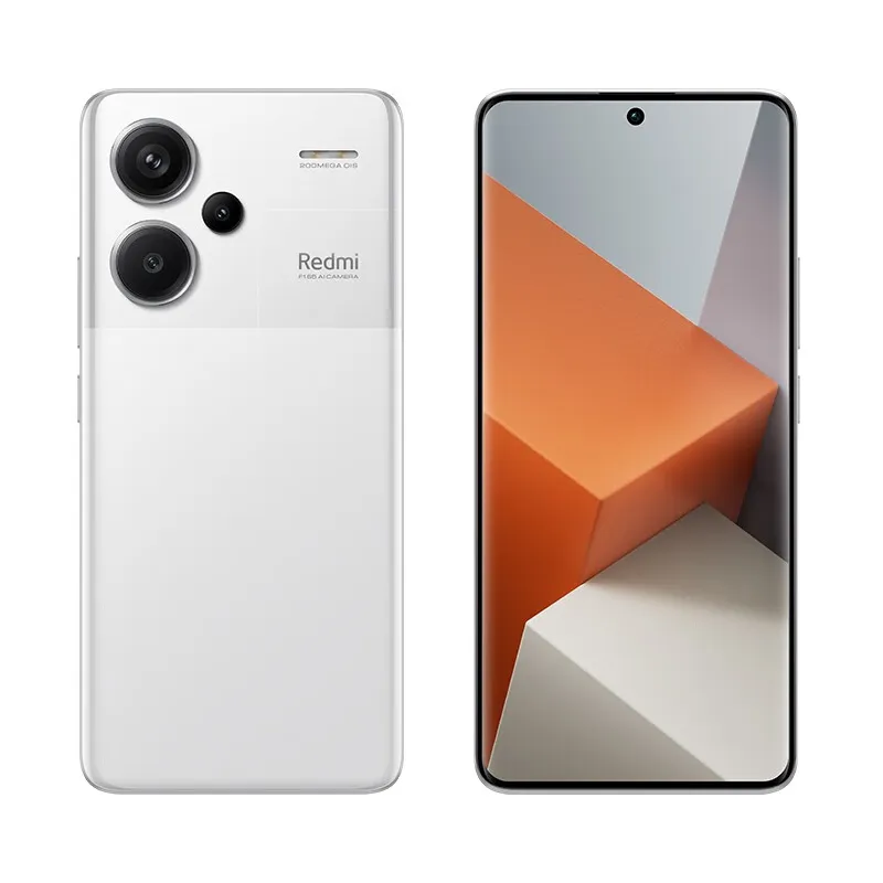 Original Xiaomi Redmi Note 13 Pro + 5G Mobile Phone Smart 12 Go RAM 512 Go ROM Dimensité 7200 Ultra 200.0MP NFC Android 6.67 "ID d'empreinte digitale en plein écran IDE étanche