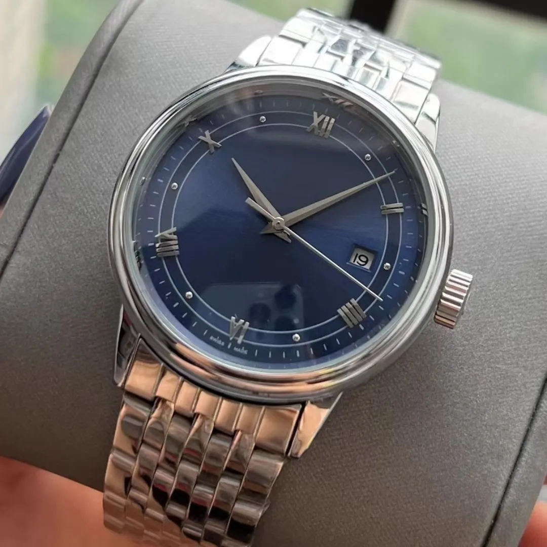 Seria Męska Seria dysku Omeg Disc Watches 40 mm 316 Stal nierdzewna Automatyczne zegarki mechaniczne zegarki wysokiej jakości projektanta